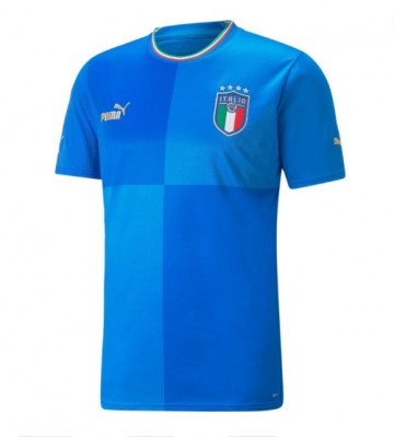 Maillot de foot Italie Domicile 2022 Manches Courte